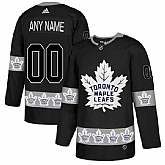 Customized Men's Toronto Maple Leafs Black Team Logos Fashion Adidas Jersey,baseball caps,new era cap wholesale,wholesale hats
